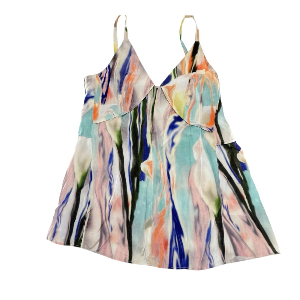 Catherine Gee Silk Graphic Camisole